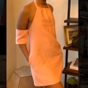 Halter Dress PINK /CORAL